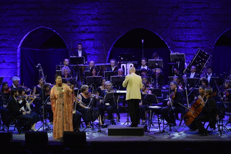 Anna Netrebko at Beiteddine Festival